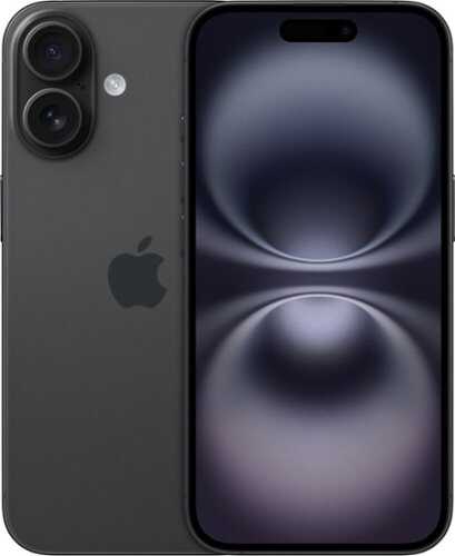 Rent to own Apple - iPhone 16 128GB - Apple Intelligence (Unlocked) - Black
