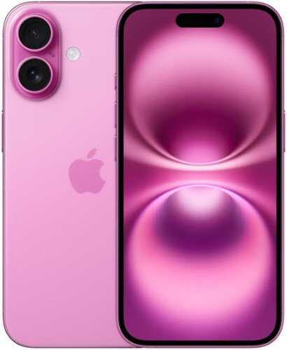 Rent to own Apple - iPhone 16 128GB - Apple Intelligence (Unlocked) - Pink