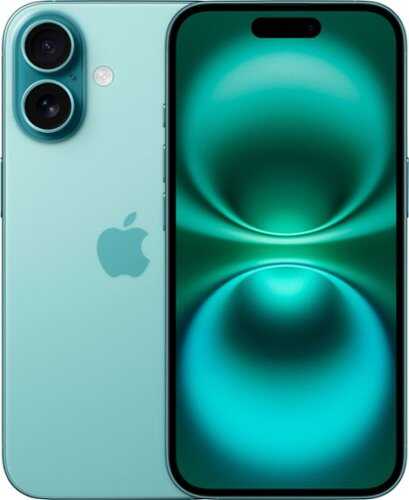 Rent to own Apple - iPhone 16 128GB - Apple Intelligence (Unlocked) - Teal