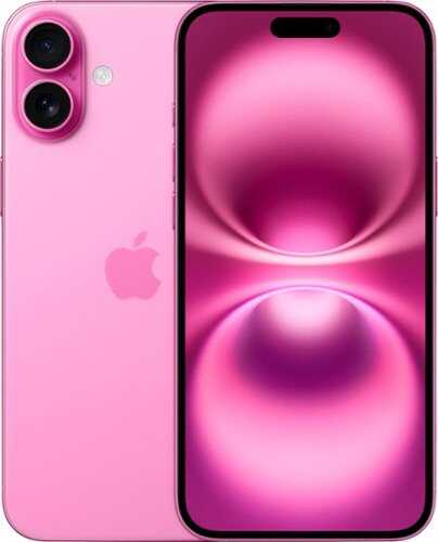Rent to own Apple - iPhone 16 Plus 128GB - Apple Intelligence (Unlocked) - Pink