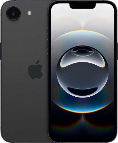 Rent to own Apple - iPhone 16e 128GB - Apple Intelligence (Unlocked) - Black