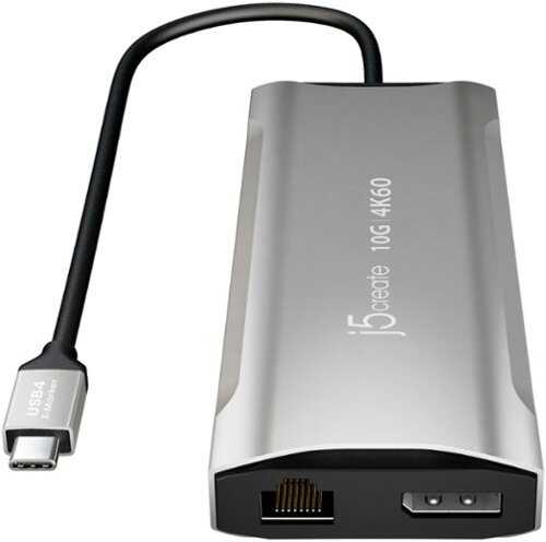Rent to own j5create - 4K60 Elite USB-C Triple-Monitor 10Gbps Mini Dock