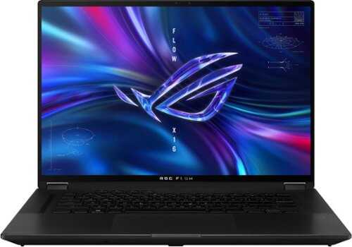 ASUS - ROG 16" Touchscreen Gaming Laptop - AMD Ryzen 9 - 16GB DDR5 Memory - NVIDIA GeForce RTX 3060 V6G Graphics - 1TB SSD - Off black