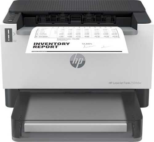Rent to own HP - LaserJet Tank 2504dw Wireless Black-and-White Laser Printer - White