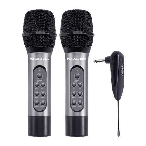 Rent to own Karaoke USA - Professional Dual UHF Wireless Microphone System