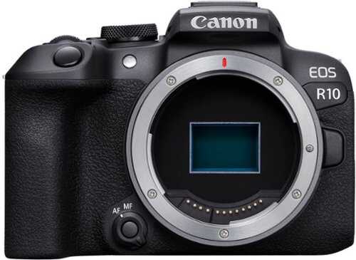 Rent To Own - Canon - EOS R10 Mirrorless Camera (Body Only) - Black