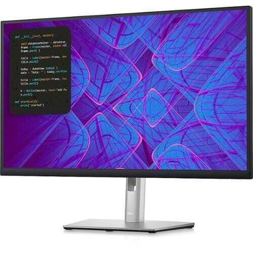 Rent to own Dell - 27" LCD Monitor (DisplayPort, USB, HDMI) - Black, Silver