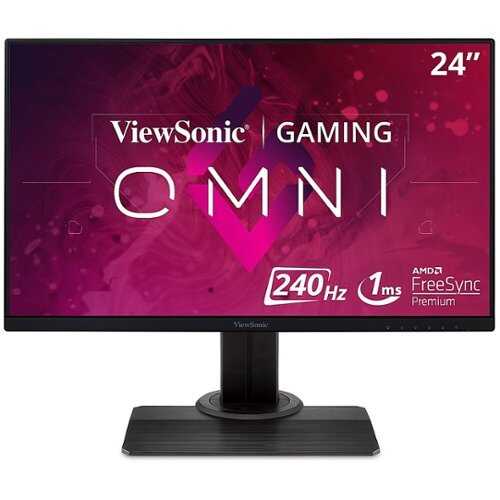 Rent to own ViewSonic - 23.8 LCD FHD Monitor with HDR (DisplayPort USB, HDMI) - Black