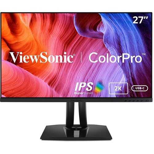 Rent to own ViewSonic - 27 LCD Monitor (DisplayPort USB, HDMI) - Black