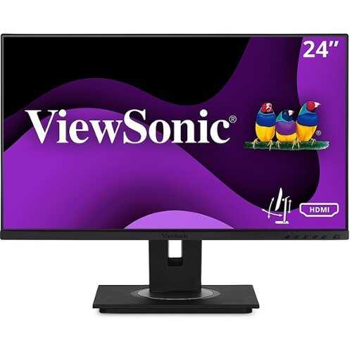 Rent to own ViewSonic - 23.8 LCD FHD Monitor (DisplayPort VGA, USB, HDMI)