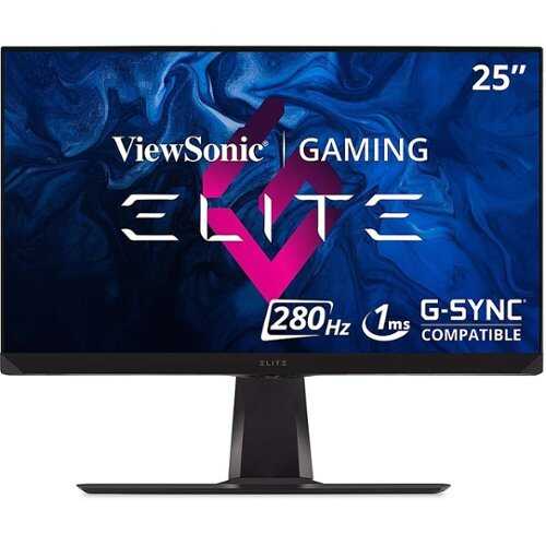Rent to own ViewSonic - Elite 24.5 LCD FHD Monitor with HDR (DisplayPort USB, HDMI)