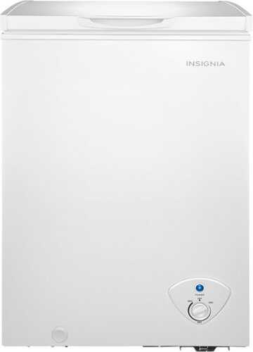 Rent to own Insignia™ - 3.5 Cu. Ft. Chest Freezer - White