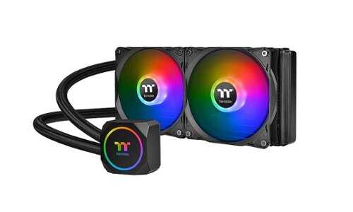 Rent to own Thermaltake - TH240 ARGB Motherboard Sync Edition All-in-One Liquid Cooling System 240mm High Efficiency Radiator CPU Cooler