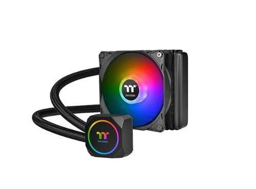 Rent to own Thermaltake - TH120 ARGB Motherboard Sync Edition All-in-One Liquid Cooling System 120mm High Efficiency Radiator CPU Cooler