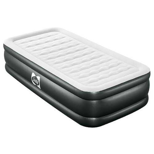 Rent to own Sealy - Inflatable Mattress Airbed w/ Built-In Air Pump - Black