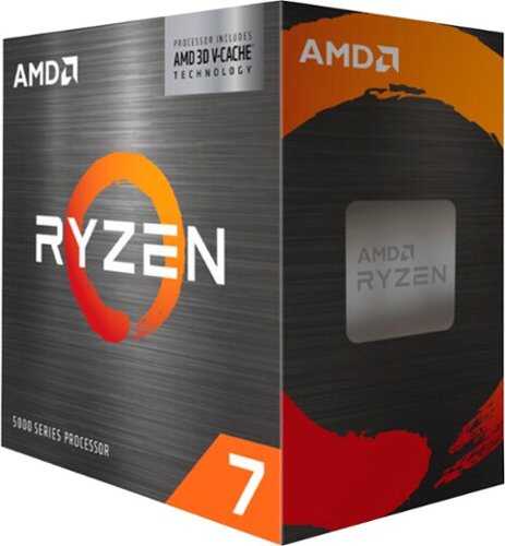Rent to own AMD Ryzen 7 5800X3D 3.4 GHz Eight-Core AM4 Processor, Black - Black