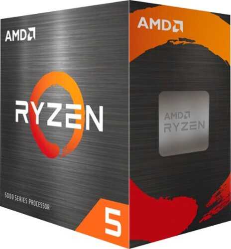 Rent to own AMD Ryzen 5 5600 3.5 GHz Six-Core AM4 Processor, Black - Black