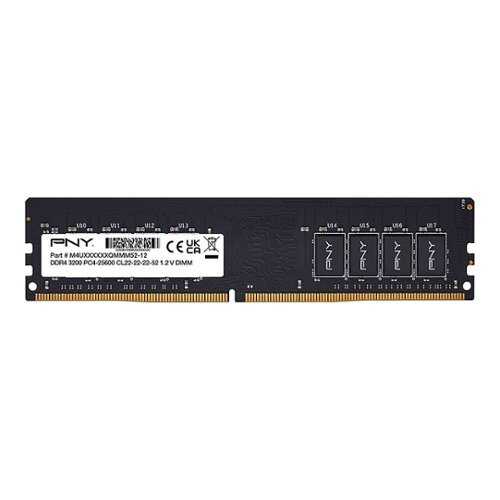 Rent to own PNY - Performance MD16GSD43200-XTB 16GB (2X8GB) 3200MHz DDR4 DIMM Desktop Memory - Black