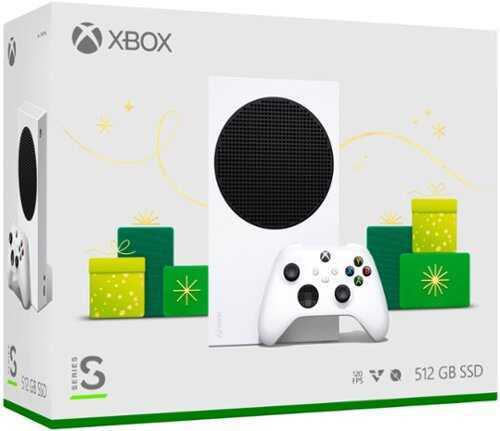 Rent to own Microsoft - Xbox Series S 512 GB All-Digital (Disc-Free Gaming) - Holiday Console - White