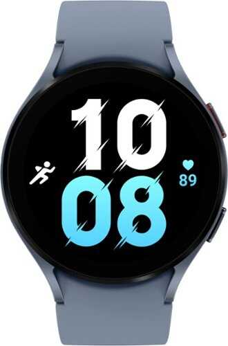 Samsung - Galaxy Watch5 Aluminum Smartwatch 44mm LTE - Sapphire