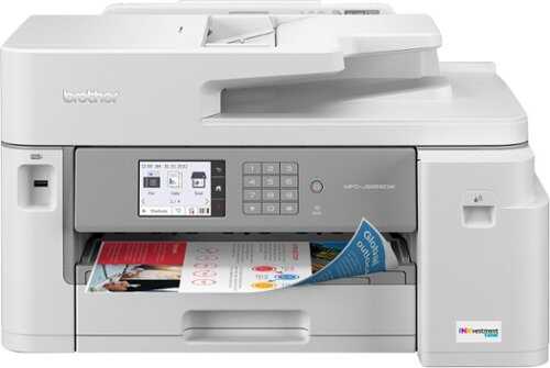 Rent to own Brother - MFC-J5855DW INKvestment Tank All-in-One Inkjet Printer with up to 1-Year of Ink in-box