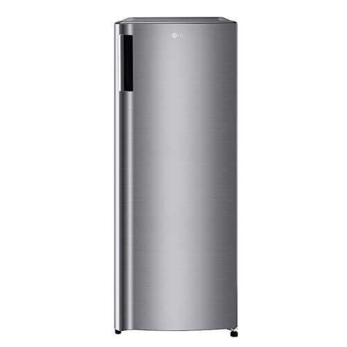Rent to own LG - 5.79 Cu. Ft. Top-Freezer Refrigerator with Semi Auto Defrost - Platinum silver