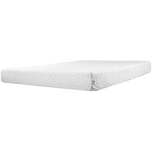 Rent to own Sealy Essentials 8 Inch Memory Foam Mattress in a Box, Firm, Queen - White