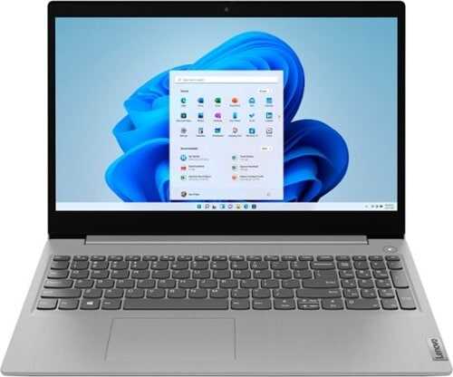 Lenovo - Ideapad 3i 15.6" HD Touch Laptop - Core i3-1115G4 - 8GB Memory - 256GB SSD - Platinum Grey