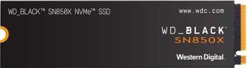 Rent to own WD - WD_BLACK SN850X 2TB Internal SSD PCIe Gen 4 x1 NVMe