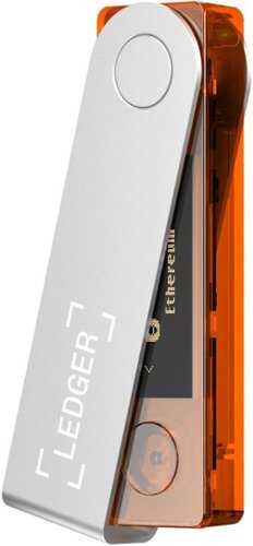 Rent to own Ledger - Nano X Crypto Hardware Wallet - Bluetooth - Blazing Orange
