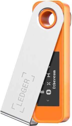 Rent to own Ledger - Nano S Plus Crypto Hardware Wallet - BTC Orange