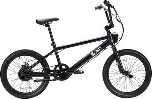 SWFT - BMX eBike w/ 18.6mi Max Operating Range & 19.8 mph Max Speed - Black