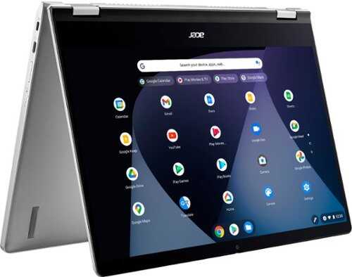 Acer - Chromebook Spin 514 Laptop - 14.0" Full HD 2-in-1 Touchscreen - AMD Ryzen 3 – 8GB – 128GB – WiFi 6- Silver