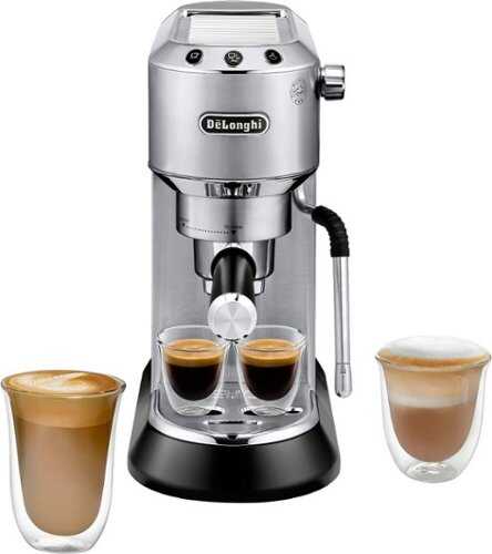 Rent To Own - De'Longhi EC885M Dedica Arte Pump Espresso Machine - Stainless Steel