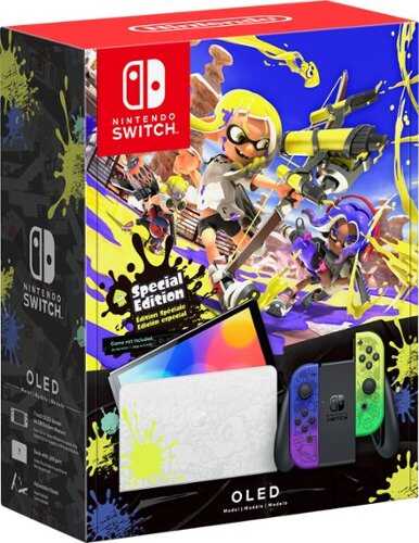 Rent to own Nintendo - Switch – OLED Model Splatoon 3 Special Edition