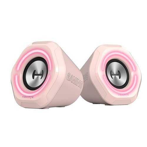 Rent to own Edifier - G1000 2.0 Bluetooth Gaming Speakers with RGB Lighting (2-Piece) - Pink