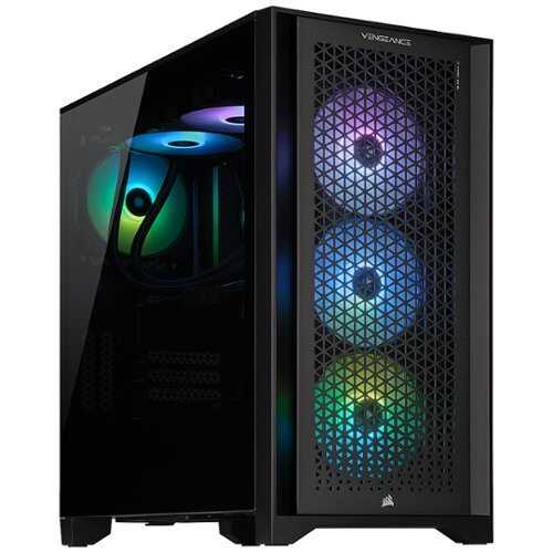 Rent to own CORSAIR - VENGEANCE i7300 Series Gaming Desktop – Intel Core i9 – 12900K – 32GB Memory – NVIDIA GeForce RTX 3080 Ti – 2TB SSD - Black