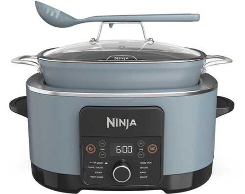 Rent To Own - Ninja - Foodi PossibleCooker PRO, 8.5qt Multi-Cooker - Sea Salt Grey