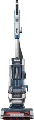 Rent to own Shark - Stratos Upright Vacuum with DuoClean PowerFins HairPro, Self-Cleaning Brushroll, Odor Neutralizer Technology - Navy
