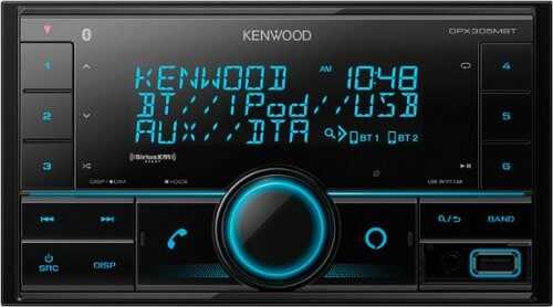Rent to own Kenwood - Built-in Bluetooth - In-Dash Digital Media Receiver - Black