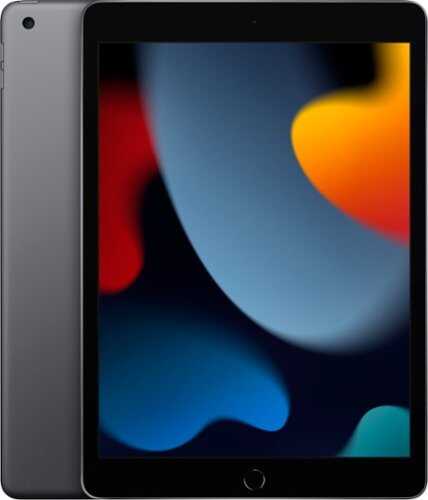 Rent to own Apple - Geek Squad Certified Refurbished 10.2-Inch iPad with Wi-Fi - 64GB - Space Gray