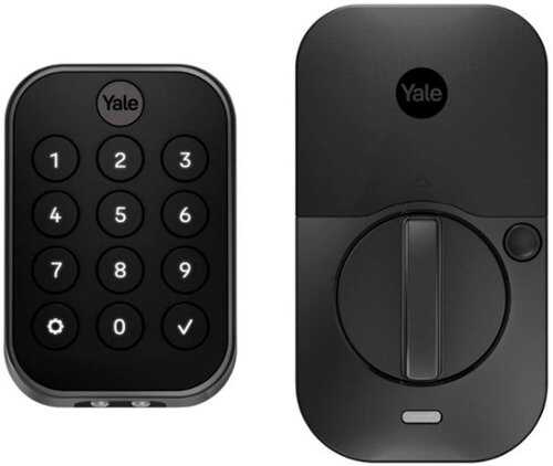 Rent To Own - Yale Assure Lock 2, Key-Free Pushbutton Lock with Bluetooth, Black Suede - Black Suede