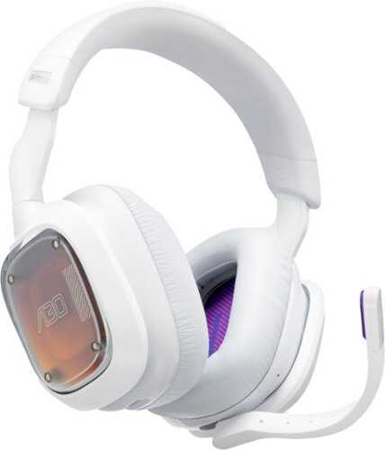 Rent to own Astro Gaming - A30 Wireless Dolby Atmos Gaming Headset for PS5, PS4, Nintendo Switch, PC, Android with Detachable Boom Mic - White