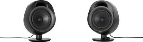 Rent to own SteelSeries - Arena 3 Bluetooth Gaming Speakers with Polished 4" Drivers (2-Piece) - Black