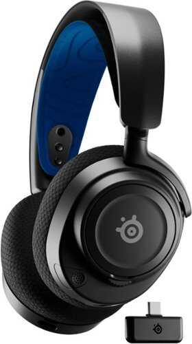 SteelSeries - Arctis Nova 7P Wireless Gaming Headset for PS5, and PS4 - Black