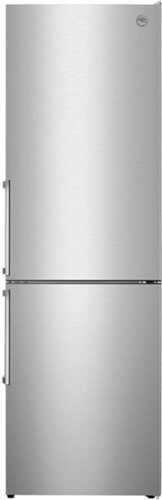 Rent to own Bertazzoni - 24" 10.8 cu ft. freestanding bottom mount refrigerator with stainless steel finish - Stainless Steel