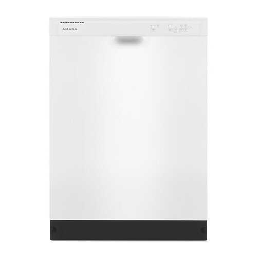 Rent to own Amana - Front Control Built-In Dishwasher with Triple Filter Wash and 59 dBa - White