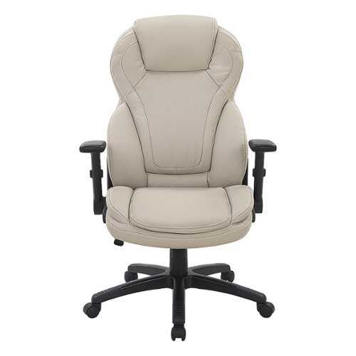 Rent to own Office Star Products - Exec Bonded Lthr Office Chair - Taupe
