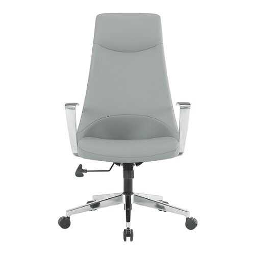 Rent to own Office Star Products - High Bk Antimicrobial Fabric Office Chair - Dillon Steel