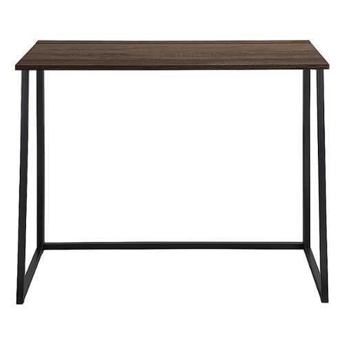 Rent to own OSP Home Furnishings - Contempo Toolless Folding Desk - White Oak